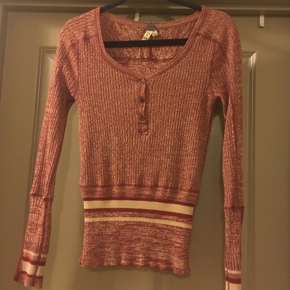 Free People Thermal Henley